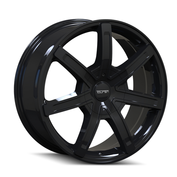 17x7.5 Touren TR65 Black Wheel/Rim 6x135 3265-7737B