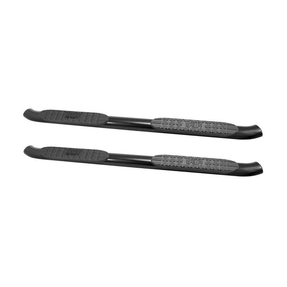 Westin PRO TRAXX 4 Oval Nerf Step Bars Powder Coated Black Steel 21-23725