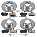 PowerStop Z23 Daily Driver Carbon-Fiber Ceramic Brake Pad and Drilled & Slotted