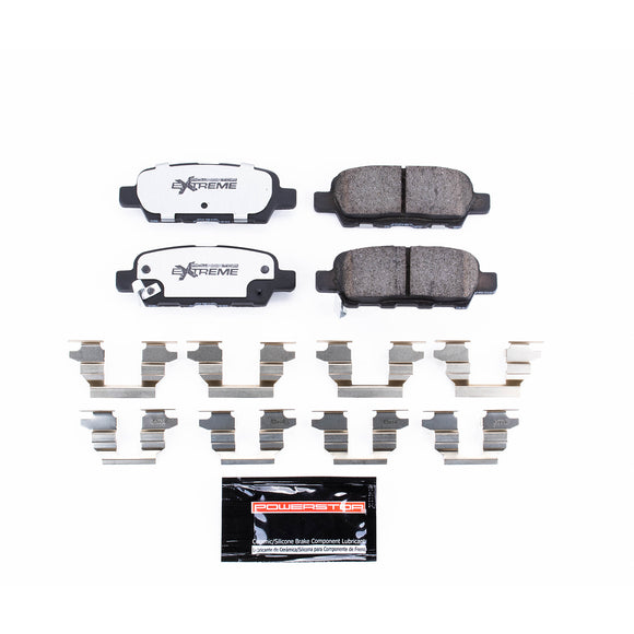 PowerStop Z26 Street Performance Carbon-Fiber Ceramic Brake Pads With Hardware