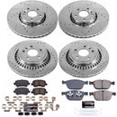 PowerStop Z23 Daily Driver Carbon-Fiber Ceramic Brake Pad and Drilled & Slotted