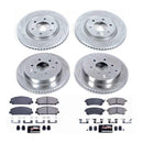 PowerStop Z23 Daily Driver Carbon-Fiber Ceramic Brake Pad and Drilled & Slotted