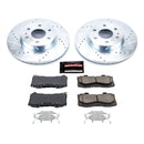 PowerStop Z23 Daily Driver Carbon-Fiber Ceramic Brake Pad and Drilled & Slotted
