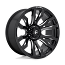 20x10 Fuel Off-Road D673 Blitz Gloss Black Milled 8x165.1 ET-18 CB125.1 Wheel