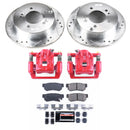 PowerStop Z23 Daily Driver Carbon-Fiber Ceramic Pads Drilled & Slotted Rotor & C