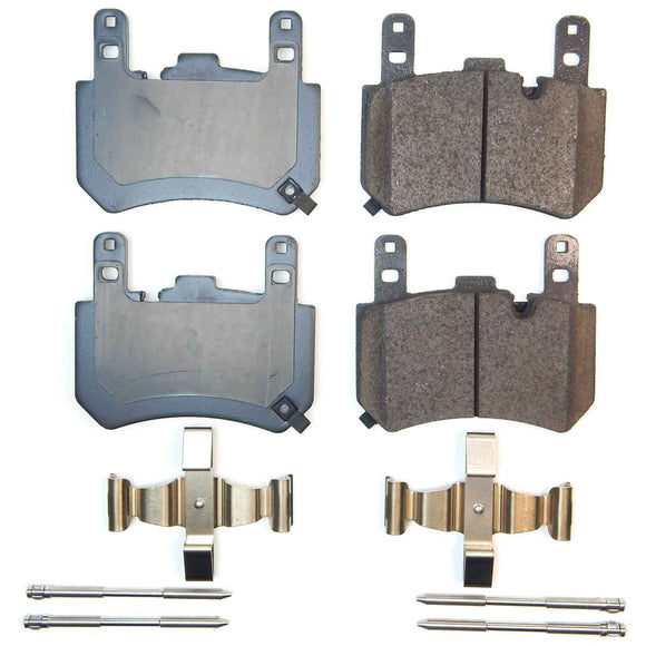 PowerStop Z17 Evolution Ceramic Brake Pads With Hardware