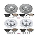 PowerStop Z23 Daily Driver Carbon-Fiber Ceramic Brake Pad and Drilled & Slotted