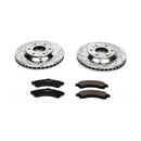 PowerStop Z23 Daily Driver Carbon-Fiber Ceramic Brake Pad and Drilled & Slotted