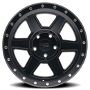 17x9 Dirty Life Compound Matte Black 6x139.7 ET-38 CB106 Wheel Rim