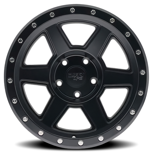 17x9 Dirty Life Compound Matte Black 6x139.7 ET-38 CB106 Wheel Rim