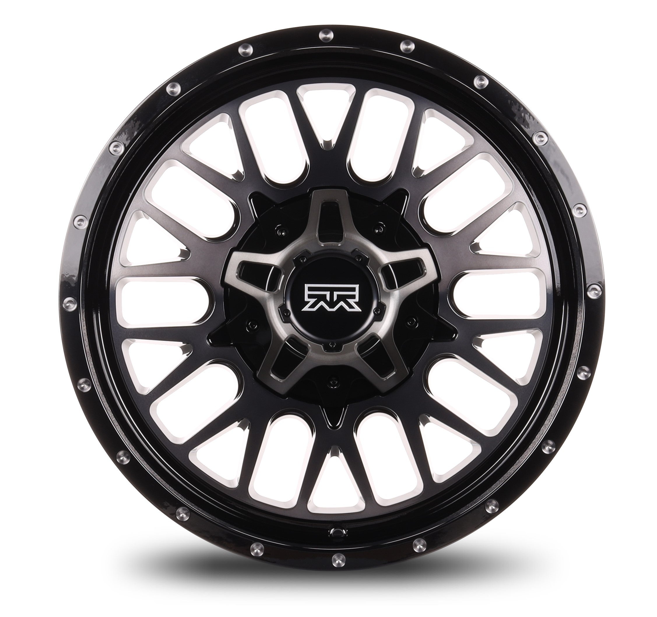 20x10 Mudder Trucker MT937 Black DDT 6x135 6x139.7 6x5.5 ET-18 Wheel - 0