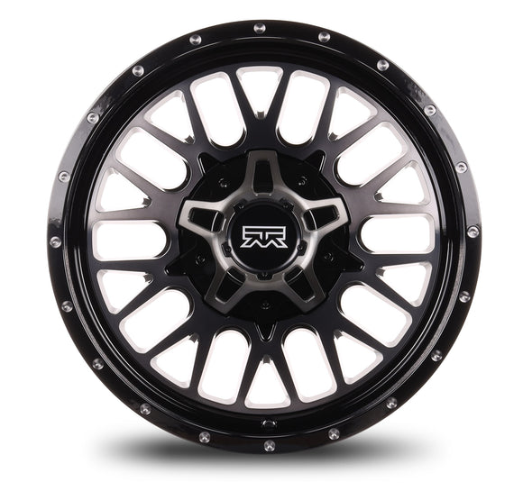 20x10 Mudder Trucker MT937 Black DDT 6x135 6x139.7 6x5.5 ET-18 Wheel