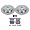 PowerStop OE Stock Replacement Low-Dust Ceramic Brake Pad and Rotor Kit