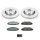 PowerStop Z26 Street Performance Ceramic Brake Pad and Drilled & Slotted Rotor K