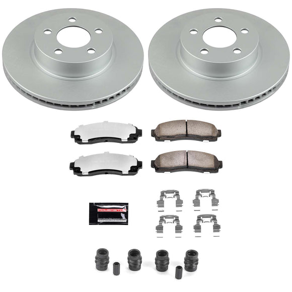 Z36 Truck & Tow Premium Carbon-Fiber Ceramic Brake Pad and Fully Coated Rotor Ki