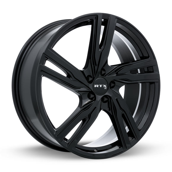 20x8 RTX Gothenburg Gloss Black 5x108 ET45 wheel/rim