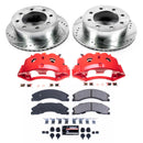 PowerStop Z23 Daily Driver Carbon-Fiber Ceramic Pads Drilled & Slotted Rotor & C
