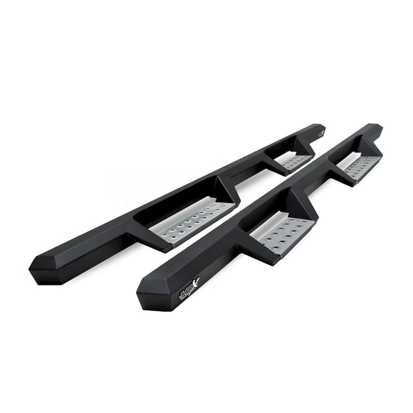Westin HDX Stainless Drop Nerf Step Bars Textured Black 56-141952