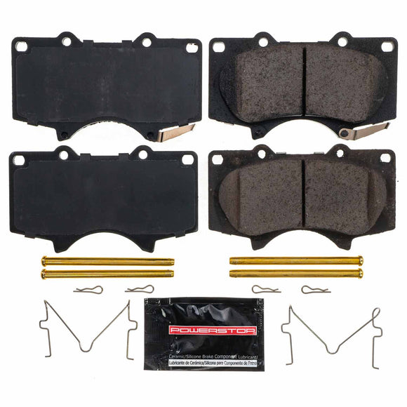 PowerStop Z23 Evolution Sport Carbon-Fiber Brake Pads With Hardware