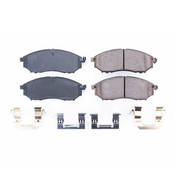 PowerStop Z17 Evolution Ceramic Brake Pads With Hardware