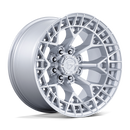 20x9 Fuel Off-Road FC873 CHARGER Gloss Silver W/ Machined Face 8x180 ET1 CB124.2