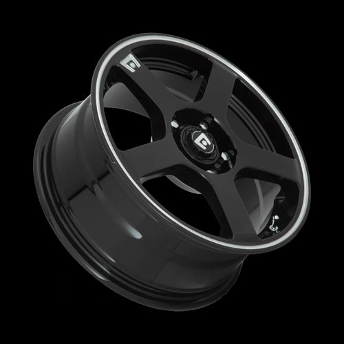 17x7 Motegi MR116 Black Wheel/Rim 5x108 5-108 5x4.25 17-7 ET40