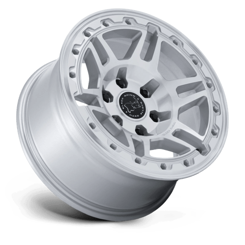 17x8.5 Black Rhino BR039 Vanguard Gloss Silver 6x139.7 ET25 Wheel