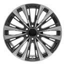 OE Wheels CA93 22x9 Gunmetal With Polished Face 6x139.7 ET28