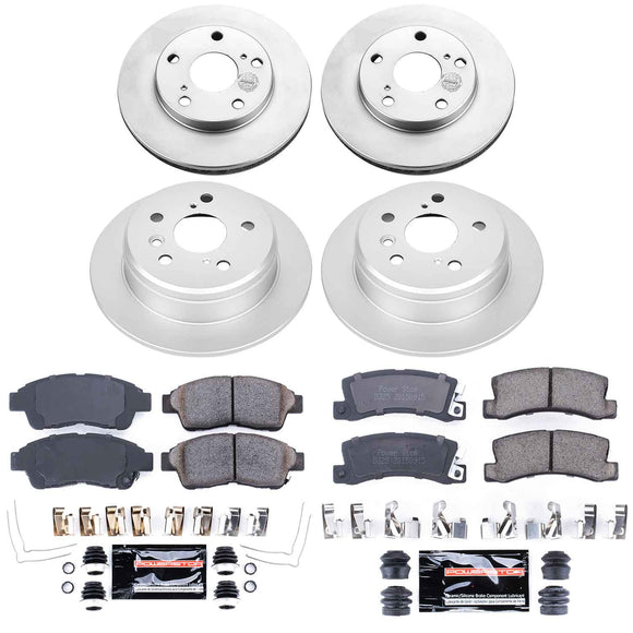 Z23 Daily Driver Premium Carbon-Fiber Ceramic Brake Pad and Fully Coated Rotor K