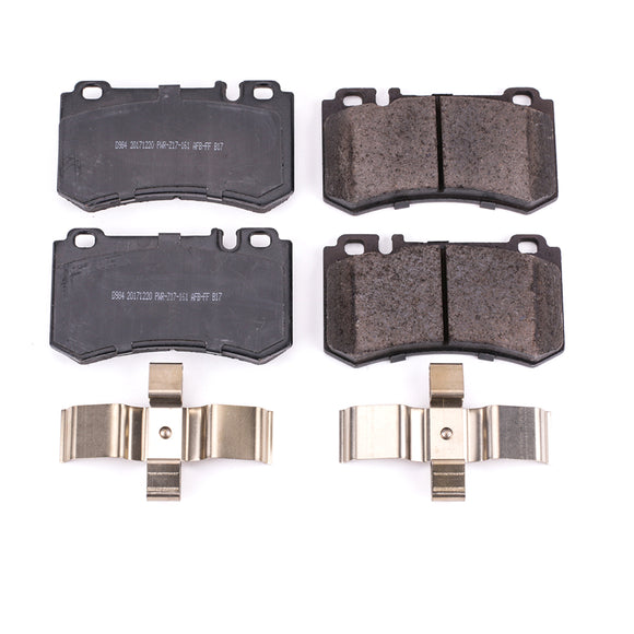 PowerStop Z17 Evolution Ceramic Brake Pads With Hardware