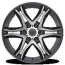 20x8.5 American Racing Mainline Black Wheel/Rim 6x139.7 20-8.5 6-139.7