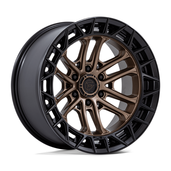 20x9 Fuel Off-Road FC874 Celsius Matte Bronze Matte Black Lip 6x139.7 ET1 Wheel