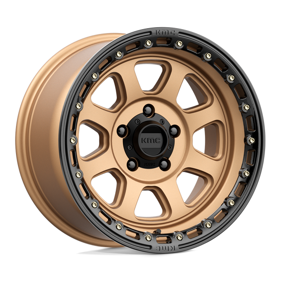20X9 KMC KM548 CHASE Matte Bronze With Black Lip 5X127 ET0 wheel/rim