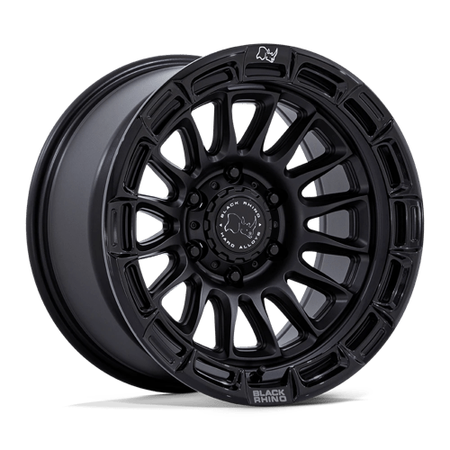 17x8.5 Black Rhino BR025 Rival Matte Black W/ Gloss Black Lip 6x135 ET10 Wheel