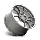 19X8.5 Motegi MR152 SS5 Gunmetal With Machined Lip 5X100 ET30 wheel/rim