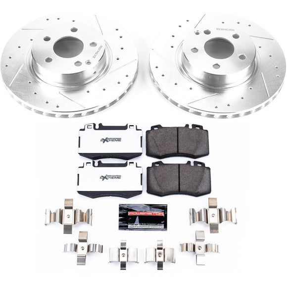 PowerStop Z26 Street Performance Ceramic Brake Pad and Drilled & Slotted Rotor K