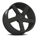 20x9 Vision 472 Switchback Satin Black Wheel 5x115 ET15 CB74.1