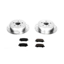 PowerStop Z23 Daily Driver Carbon-Fiber Ceramic Brake Pad and Drilled & Slotted