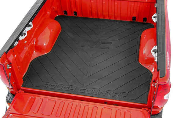 Rough Country Bed Mat 8' Bed RC Logo Chevy GMC 1500 19-23