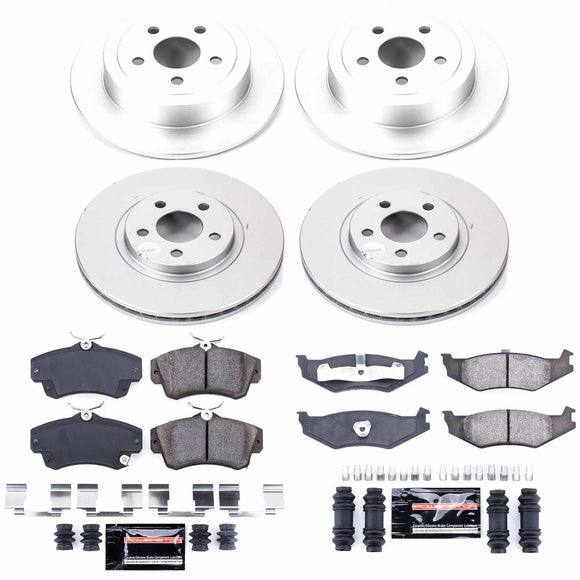 Z23 Daily Driver Premium Carbon-Fiber Ceramic Brake Pad and Fully Coated Rotor K