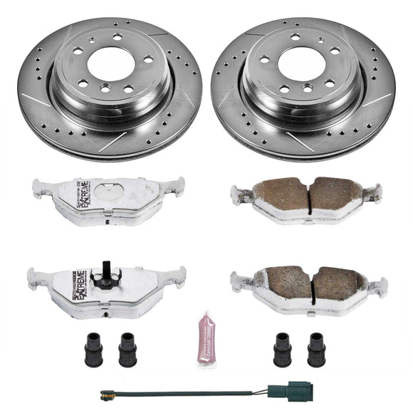 PowerStop Z26 Street Performance Ceramic Brake Pad and Drilled & Slotted Rotor K