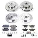 PowerStop Z23 Daily Driver Carbon-Fiber Ceramic Brake Pad and Drilled & Slotted