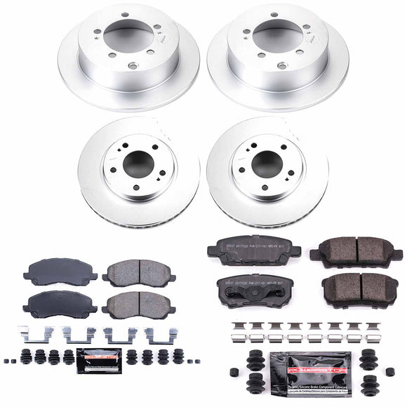Z23 Daily Driver Premium Carbon-Fiber Ceramic Brake Pad and Fully Coated Rotor K