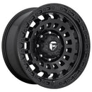 17x9 Fuel Off-Road D633 Zephyr Matte Black 6x139.7 ET1 CB106.1 Wheel Rim