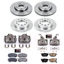 PowerStop OE Stock Replacement Low-Dust Ceramic Brake Pad, Rotor and Caliper Kit