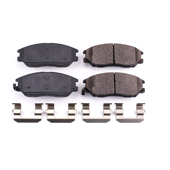 PowerStop Z17 Evolution Ceramic Brake Pads With Hardware