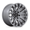 18x9 Fuel Off-Road D830 Quake Gray 6x135 ET1 CB87.1 Wheel Rim