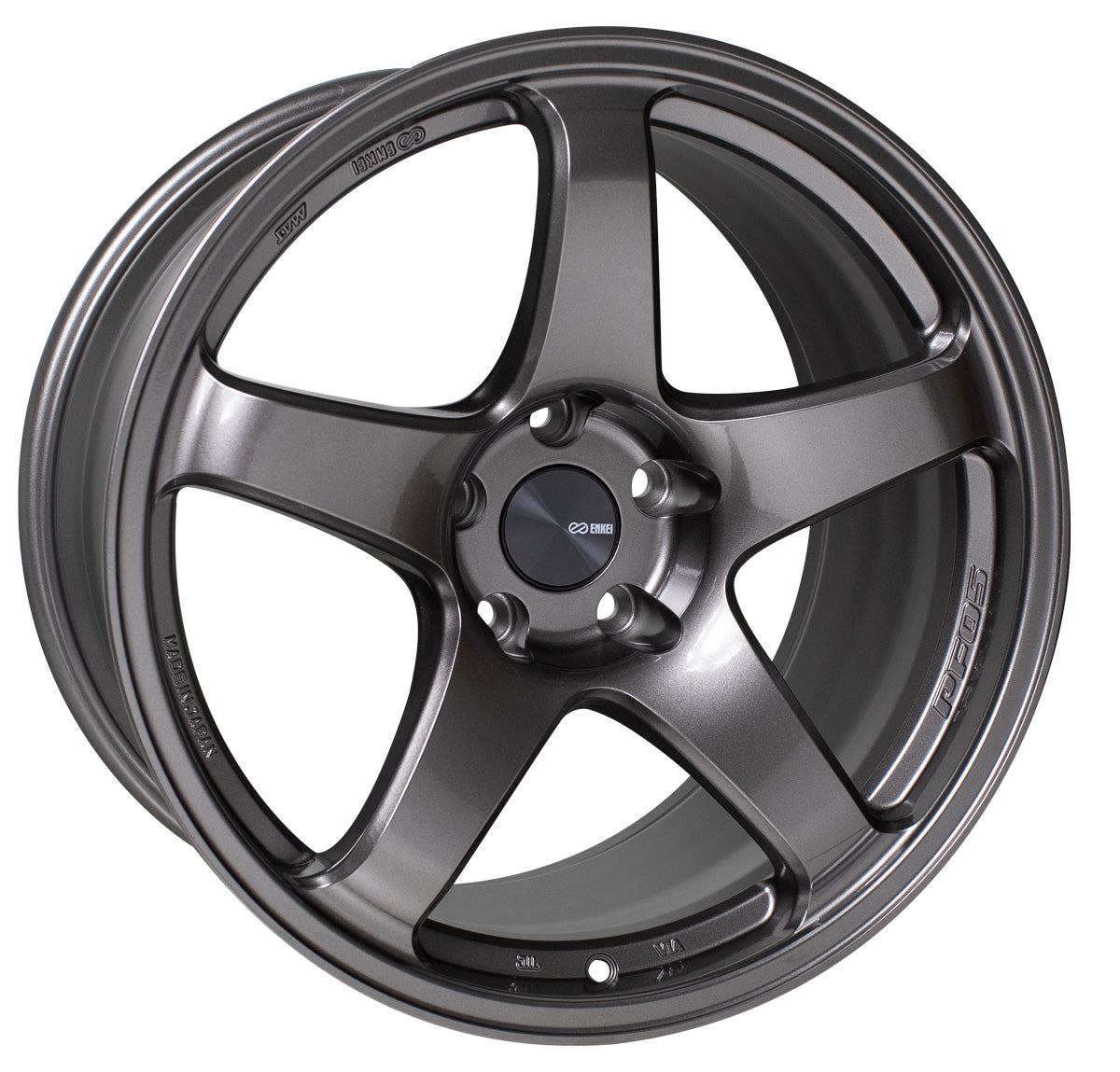 18X9.5 ENKEI PF05 SILVER    WHEEL/RIM  ET38 527-895-6538DS 5X114.3