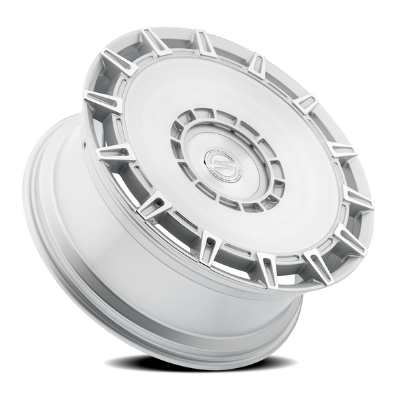 24x10 Select Precision Alloys Apollo Silver Brushed 5x112 ET25 Wheel