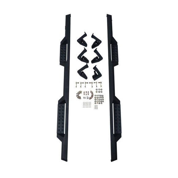 Westin HDX Drop Nerf Step Bars Powder Coated Textured Black Steel 56-13935